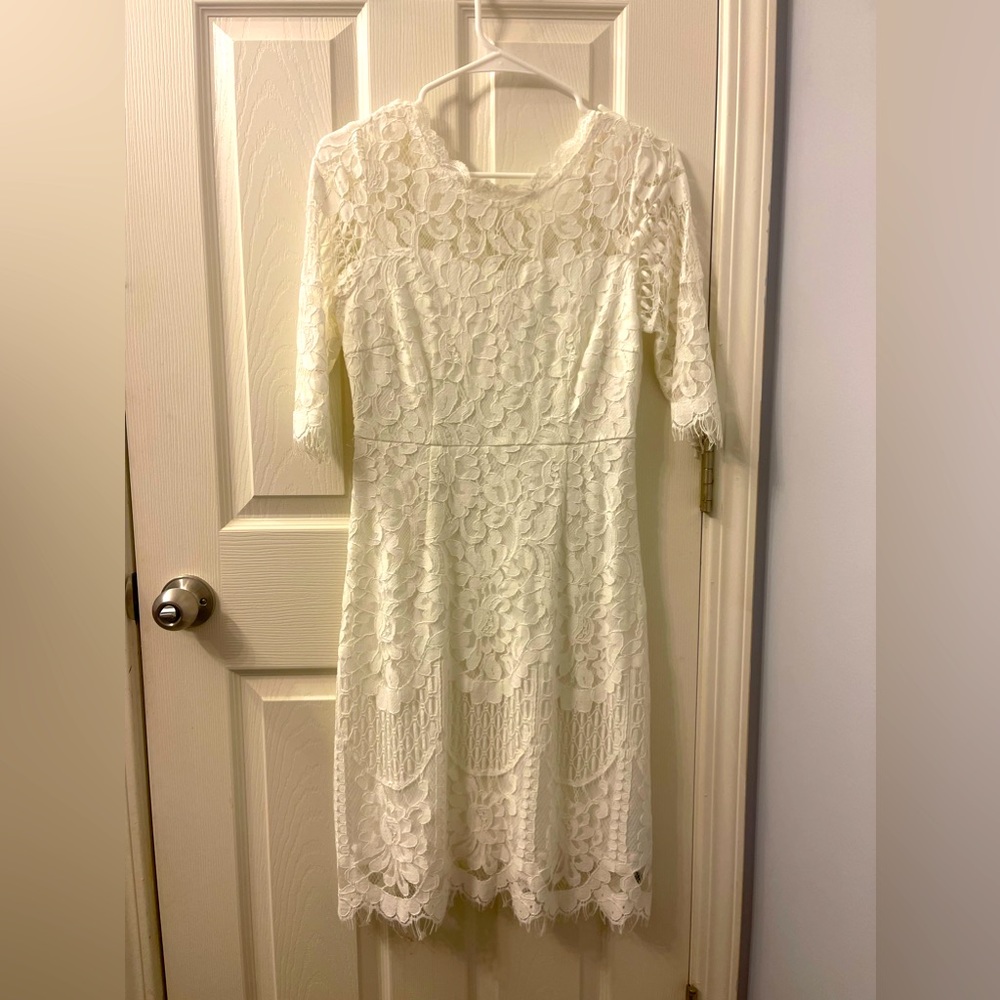 White dress